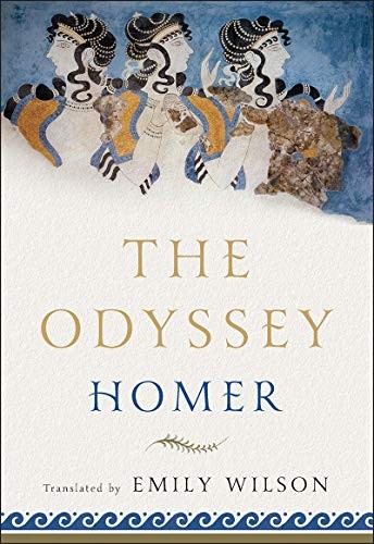 The Odyssey, translated by Emily Wilson — book cover